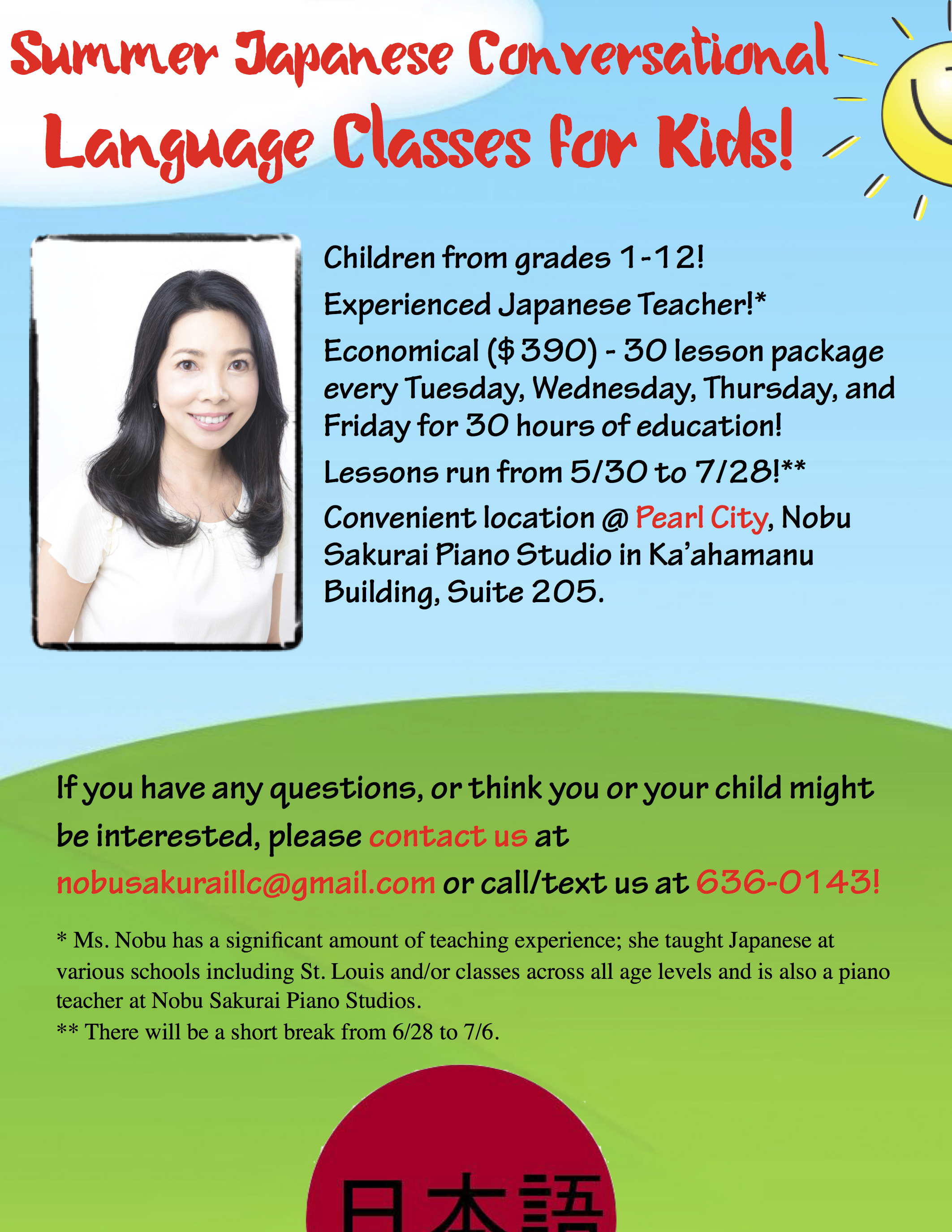 RYTHMIQUE KIDS! Payment Plans + Japanese Kids Class